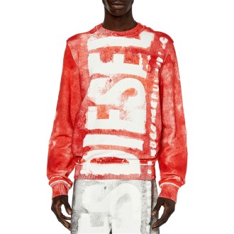 Diesel Felpe Girocollo Uomo 602 - Bright/red