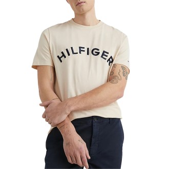 HILFIGER ARCHED TEE TUSCAN BEIGE