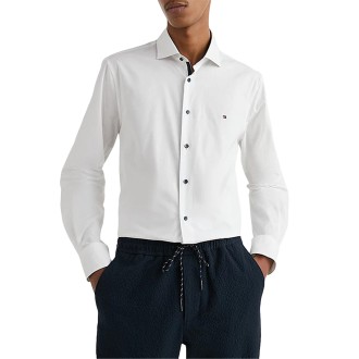 'CL STRETCH SOLID POPLIN SF SHIRT WHITE