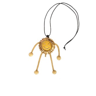 Walter Van Beirendonck Collane Unisex Gold