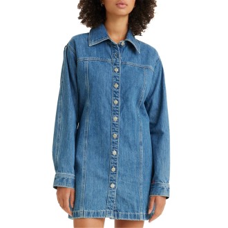 SHAY DENIM DRESS OLD 517 BLUE X