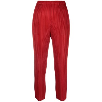 PLEATS PLEASE cropped trousers