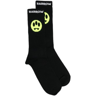 BARROW Calzini Neri Con Logo