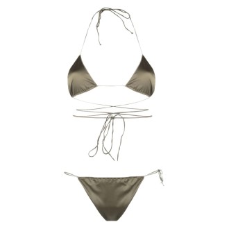 OSEREE Microkini Satin Lacè Verde