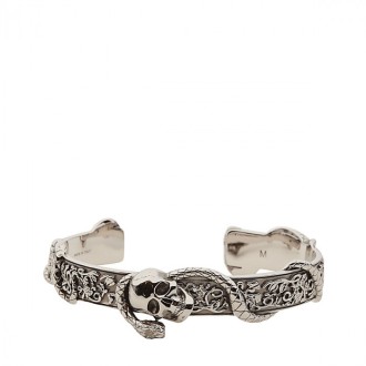 Alexander Mcqueen - Silver-tone Brass Bracelet