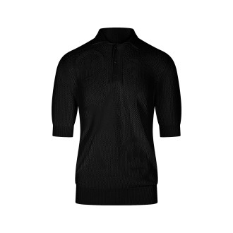 BARROW Polo Nera Traforata