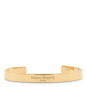 Maison Margiela - Gold Metal Tone Logo Bangle