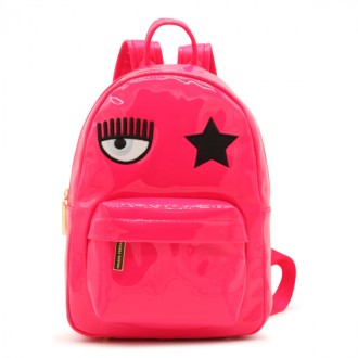 Chiara Ferragni - Pink Eyelike Backpack