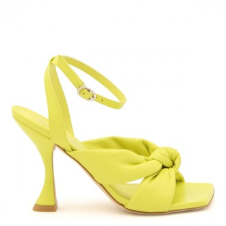 Stuart Weitzman - Pistachio Leather Playa Ankle Strap Sandals