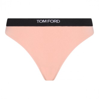 Tom Ford - Vintage Nude Cotton Signature Thong