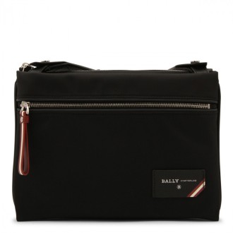 Bally - Black Nylon Fharvey Crossbody Bag