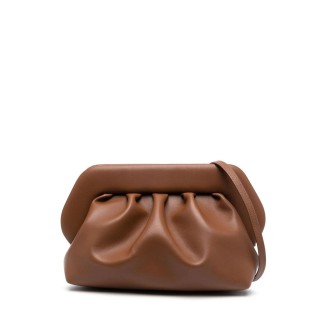 THEMOIRE' Borsa Clutch Bios Vegan Nappa Marrone