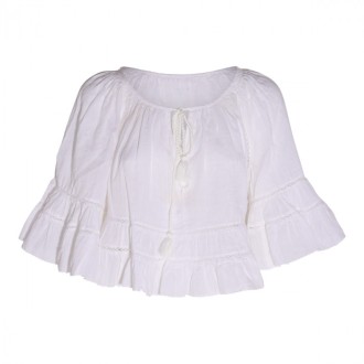 Marant Etoile - White Viscose Liam Top