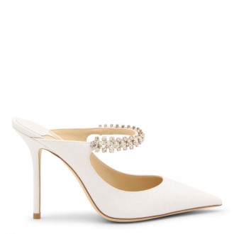 Jimmy Choo - White Leather Pumps