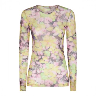 Dries Van Noten - Yellow Heste Nylon Mesh Top