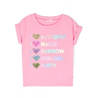 Billieblush - Pink Cotton T-shirt