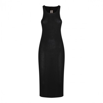 Rick Owens - Black Wool Dress