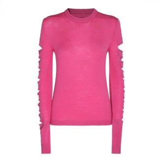 Rick Owens - Pink Wool-cotton Blend Jumper