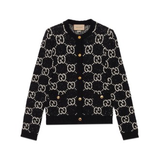Gucci Crew-Neck Cardigan