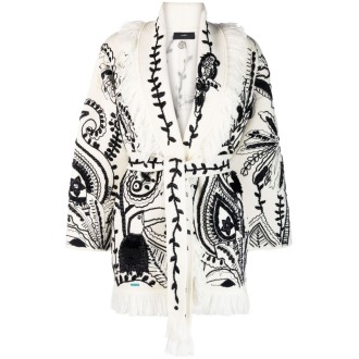 Alanui `Oasis Of Imagination` Embroidered Cardigan