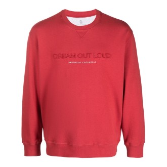 Brunello Cucinelli Sweatshirt With Embroidery