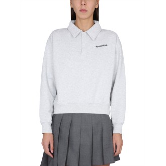 sporty&rich polo with logo