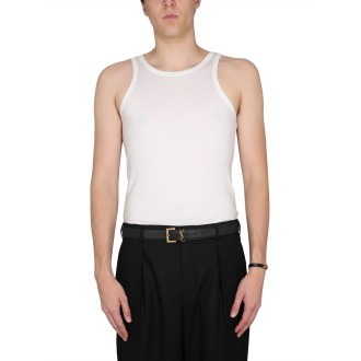 saint laurent tank top with logo