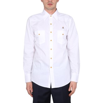 vivienne westwood orb logo shirt