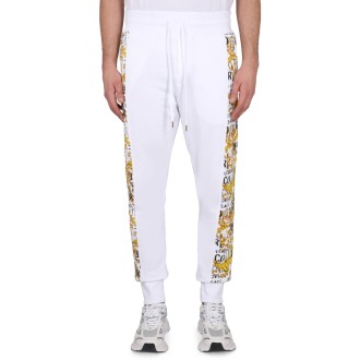 versace jeans couture baroque print pants