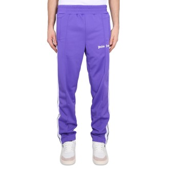 palm angels jogging pants with lettering logo