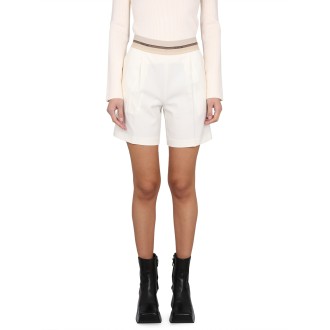 helmut lang shorts with logo band