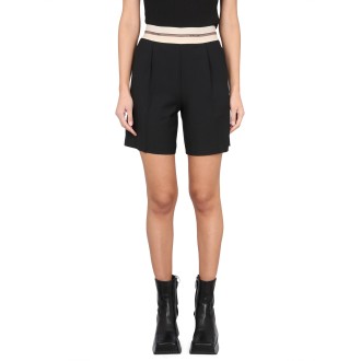 helmut lang shorts with logo band