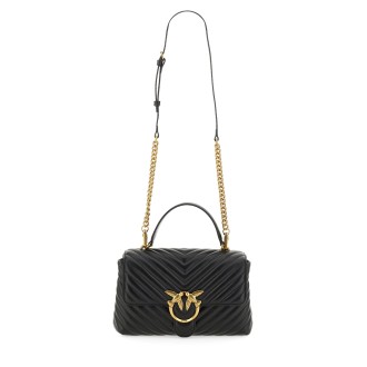 pinko classic lady love bag puff chevron