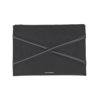 alexander mcqueen clutch harness