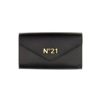 n°21 wallet with chain and logo