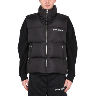 palm angels vests with logo