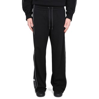 dolce & gabbana jogging pants with logo bands