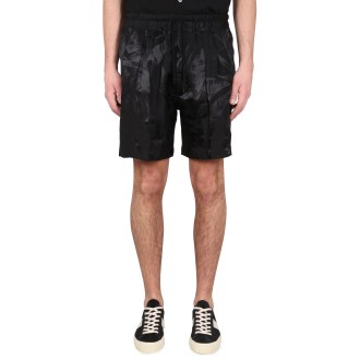 tom ford bermuda shorts with floral print