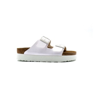 Ciabatta Donna White BIRKENSTOCK Pelle