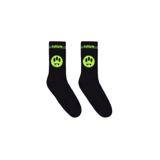 Calza di Barrow, da uomo, colore nero. Modello in cotone, caratterizzato da dettaglio logo sui lati. 