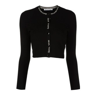 ALEXANDER WANG Cardigan con logo