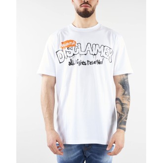 DISCLAIMER T-shirt con stampa logo Disclaimer