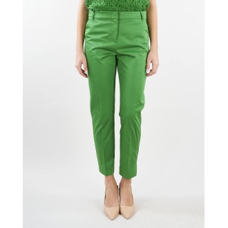 PENNY BLACK Pantaloni slim in raso di cotone Penny Black