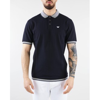 EMPORIO ARMANI Polo con colletto e profili a contrasto Emporio Armani