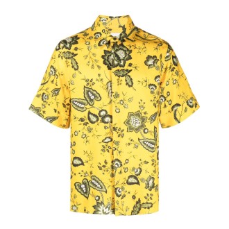 ERDEM short sleeve shirt with double print