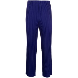 HOMME PLISSE basic trousers