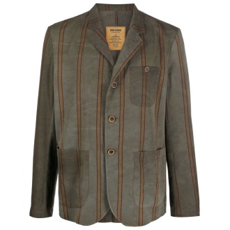 UMA WANG jacket in striped fabric
