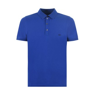 FAY POLO STRETCH  BLU NPMB246135STDWU421