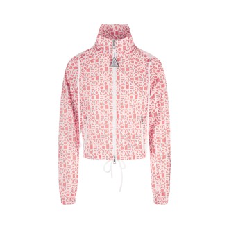 MONCLER Giacca a Vento Alose Rosa