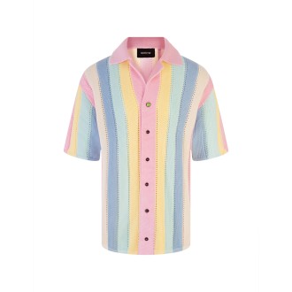 BARROW Camicia In Maglia a Righe Multicolore